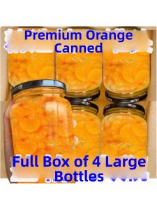 Fresh Orange Slices In Syrup Canned Fruit