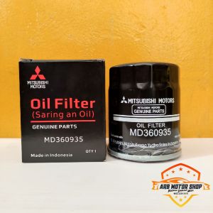 Mitsubishi Oil Filter - Filter Oli Xpander - Saringan Oli Mobil Mitsubishi Xpander Pajero L300 New Euro 4 Outlander Mirage Lancer Eterna Galant Mitsubisi Part No MD360935