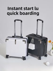 Mini Carry-On Suitcase 18-20 Inch Fashionable Travel Bag with Combination Lock for Men And Women under 26 New 2025 Summer Model