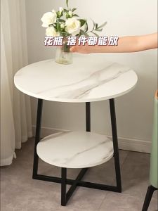 Mitsuchi Light Luxury Sofa Side Coffee Table Side Table Kopi Meja茶几