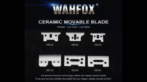 2pcs Replacement Ceramic Blade for 04521 T-Outliner Hair Trimmer andis GTX GTO T-Outliner Trimmer Ceramic Movable Blade Replacement T Blade (WHITE)