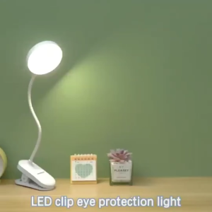 LED 3 Modes Touch Clip Wireless Table Lamp Study  USB Rechargeable LED Lamp Reading Desk Lamp USB Table Light 夹子灯