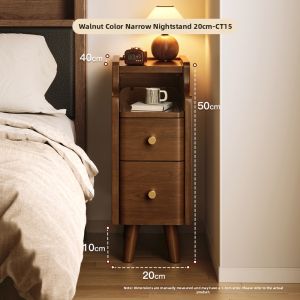 MR ART | Walnut Antique Style Storage Cabinet