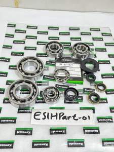 Bearing laher rasio 6 item plus seal komplit Kawasaki KLX 150