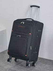 Large Capacity Oxford Fabric Luggage Bag with Four-Way Wheels And Password Lock for Travel Womens Style 28 Inch Suitcase