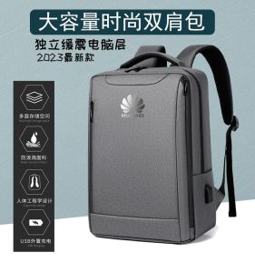 Túi Đeo Vai Đôi Chống Sốc Chống Nước Cho Máy Tính Xách Tay Huawei MateBook D14/15 Túi Đựng Máy Tính 16 Inch Thời Trang Bằng Vải Oxford