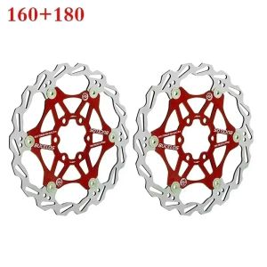 BUCKLOS Bicycle Floating Rotor 160mm 180mm 203mm MTB/Road Bike Disc Brake Rotor Heat Dissipation Ultralight Cycling Rotors