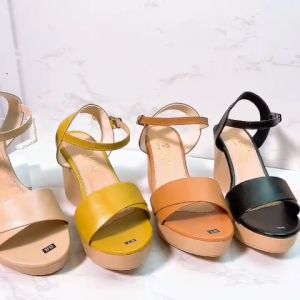 Giày đế xuồng cao gót 9p quai bản 1 xếp - X031