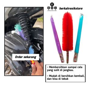Sikat cuci motor dan velg wheel brush / sikat body motor