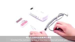 Rechargeable Nail Drill Machine 30000RPM Gel Nail Polish Sander Portable Nail Polishing Tool 指甲拋光機