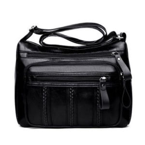 กระเป๋าสะพายข้างสไตล์วินเทจของผู้หญิงดีไซน์แบบถัก Tali Bahu มีหลายกระเป๋าในสีคลาสสิก