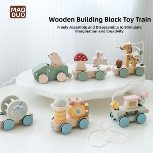 Educational Wooden Assembly Toy Car For Early Education
