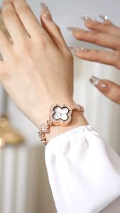 Rebirth Jam Tangan Wanita B003 Berlian Tali Gelang Elegan Korea Jam Tangan Cewek