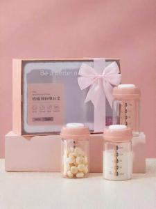 SHI YUE JIE JING | Multifunctional Wide Mouth Glass Storage Bottles 3 Pieces