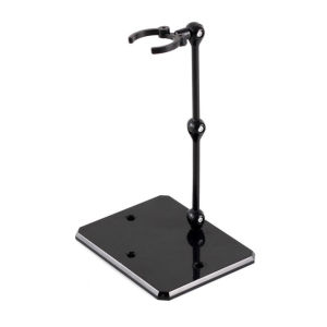 Transparent Action Figure Stands Suitable for Model Display Clear Compatible Figure Holders with Compact Base Desktop Storage