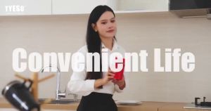 TYESO Modern Thermos Food Jar 450ml/600ml 316 Stainless Steel Heat Preservation Baby Kid Porridge Soup Insulated Lunch Box 焖烧杯