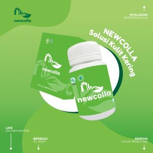 Newcolla Collagen Original: Penghilang Flek Hitam Membandel & Jerawat di Wajah Aman BPOM
