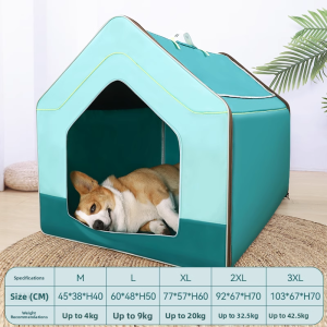 HOOPET | All-Season Foldable Dog Bed Tent for Outdoors and Cars
