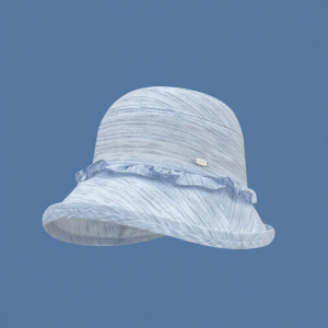 Korean Fresh Wood Ear Design Spring/Summer Sun Protection Face Slimming Multipurpose Bucket Hat