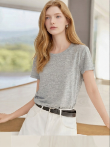 Slimming Loose-fit Summer T-shirt Small Size