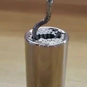 TRENY [Ready Stock] Universal Torque Wrench Spanner Grip Multi Function Ratchet Socket Sleeve 7-19mm Power Drill Ratchet Bushing Spanner Key Adapter Hand Tools