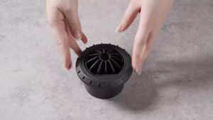 1Pc 75mm Diesel Parking Heater Exhaust Port Rotatable Air Vent Ducting Outlet Exhaust Joiner Connector For Car Truck VAN Camper