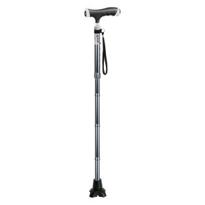 LEZHONGFU | Non-slip Folding Four-leg Walking Stick