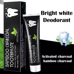 [Teeth whitening] Kem Đánh Răng BAMBOO CHARCOAL TOOTHPASTE Dạng 105g Giúp Làm Trắng Răng Loại Bỏ Các Vết Ố Các Vi Khuẩn Có Hại Cho Răng Bảo Vệ Men Răng Hiệu Quả