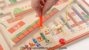 Magnetic Maze Montessori Birthday  Christmas Gifts For Kids Toddlers Puzzle Board Early Learning Educational Toy