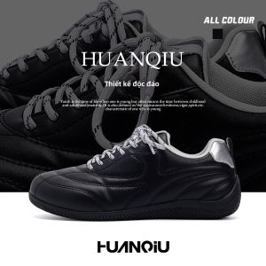 HUANQIU | Giày Thể Thao Đa Năng Đế Nhẹ Màu Trắng