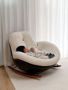 Penguin Rocking Chair Leisure Sofa Adult Living Room Balcony Swinging Chair Luxury Lazy Persons Rocker Sofa Home Furniture