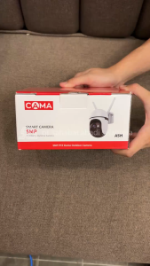 CAMA CCTV Pintar PTZ 5MP Full HDR A5H Dome Bulat Kamera CCTV WIFI - Putih Outdoor