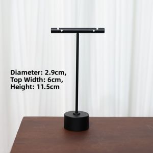 Luxury Metal Earring Display Stand Jewelry Storage Rack Photo Prop Jewelry Accessories Organizer Chinese Style Aluminum Alloy