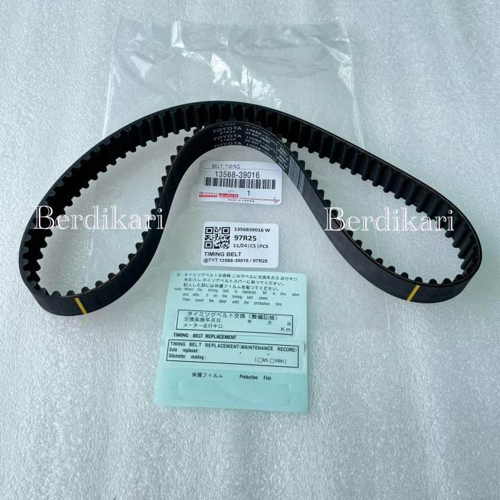 TIMING BELT SABUK TOYOTA HILUX VIGO INNOVA HIACE FORTUNER DIESEL