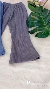 Celana Cutbray Anak Perempuan Bahan Knit Hornet Premium Umur 1 - 9 Tahun