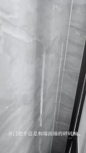Transparent Doorstop Door Handle Wall Protection Door Handle Buffer Furniture Protection Pad Crash Pad Shockproof Ring Stopper