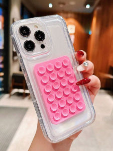 ถ้วยดูดซิลิโคนโทรศัพท์ Mount แฮนด์ฟรีขาตั้งมือถือเครื่องบิน Travel Essential เข้ากันได้กับสมาร์ทโฟนใดๆ