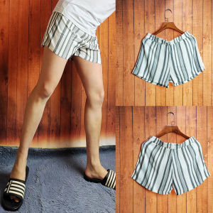 Spring Summer Thin Mens Sleep Pants Comfortable Loose Neutral Couple Shorts Ultra Shorts Home Three-quarter Length Casual Pants