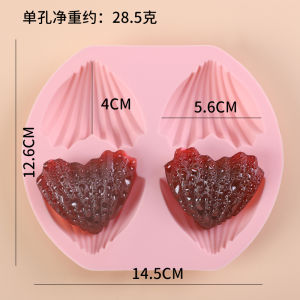 Mold Kẹo Chocolate DIY Chất Liệu Silicon Cấp Thực Phẩm Chịu Nhiệt Độ Cao Mould Nướng Baking Cartoon Trung Quốc Phong Cách