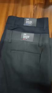 JSM Celana Kerja Kantor Formal Pria Hitam Reguler dan Slim Fit