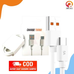 [RO ACC] KABEL DATA XIAOMI MI 10 NOTE 9 PRO TYPE C TURBO CHARGE 5A FAST CHARGING