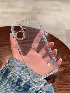 Bling Glitter Clear Phone Case For Xiaomi 17 Pro Max 17T Pro 17 Pro TPU Silicone Soft Shockproof Transparent Bumper Back Cover