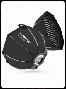 AMBITFUL | Quick Install Parabolic Softbox Soft Light Diffuser QS65/90