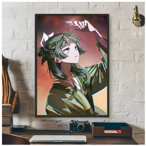 KAYOU | 5D Tự Làm Tranh Gắn Đá Bộ Full Khoan Đá Nghệ Thuật Treo Tường Deco The Apothecary Diaries Chủ Đề Anime Trang Trí Nhà Tặng Không Khung