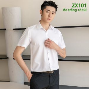 Boman | Áo Sơ Mi Ngắn Tay Kinh Doanh Mỏng Từ Sợi Tre Hè