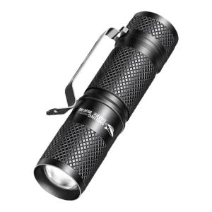 Smiling Shark | Compact Portable High-Intensity Rechargeable Multi-Function Zoom Flashlight