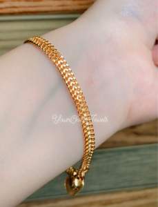 GELANG XUPING ROSEGOLD TIKAR KAIT S XUPING ANTI KARAT FASHION WANITA 2024