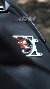Spinner Radiator Cover Click 125i V2/V3 Type Bintang Full CNC Heavy Precision Aluminum Alloy