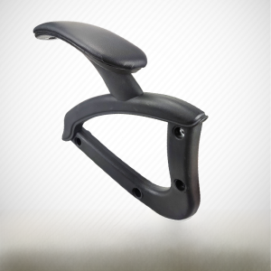 Integrated Computer Chair Armrest Office Desk Chair Repair Parts Staff Chair Armrest Accessories Plastic Material from Shenzhen