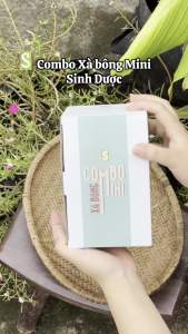 Vụn Sinh Dược - Combo xà bông mini 500g + túi tạo bọt + tặng dầu gội 100ml